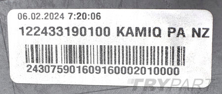 SKODA KAMIQ 658 LIFT REAR BUMPER ORIGINAL + BOTTOM