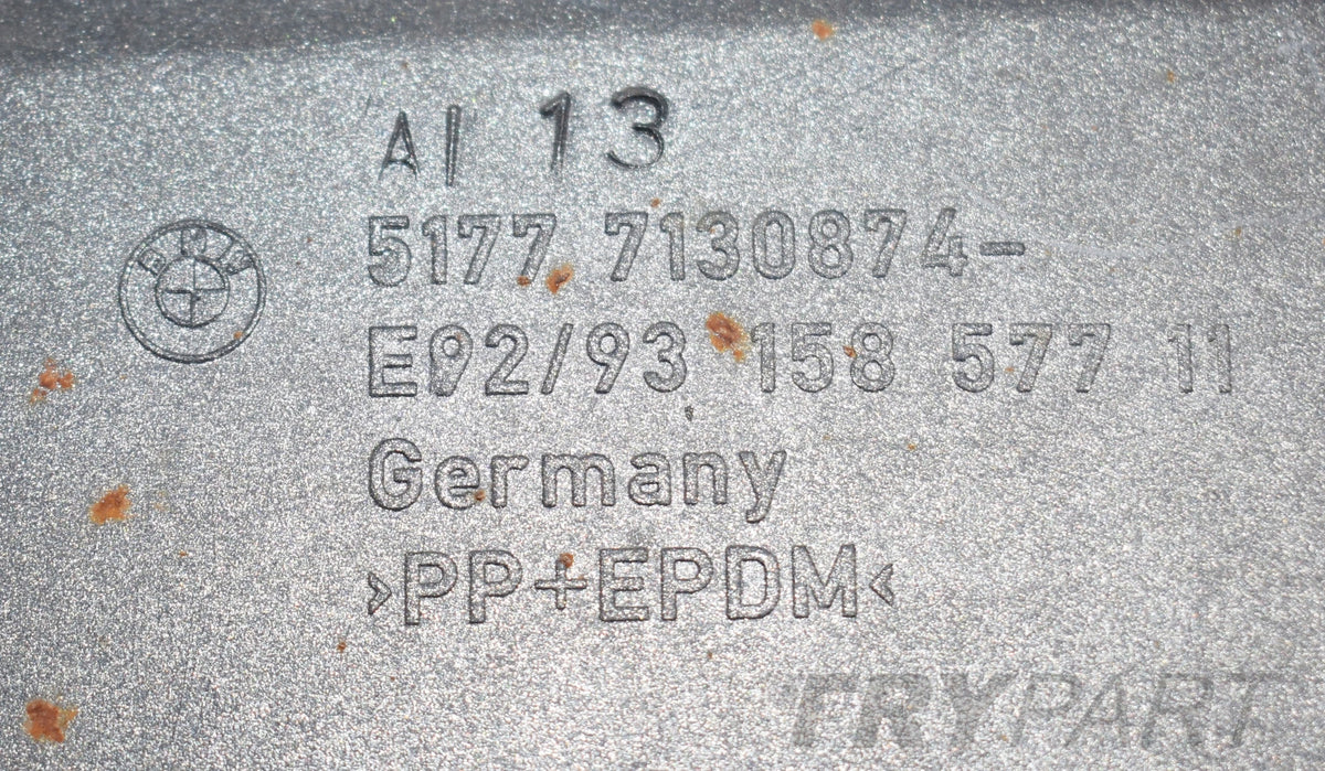 BMW E92 E93 COUPE RIGHT SILL PANEL OEM