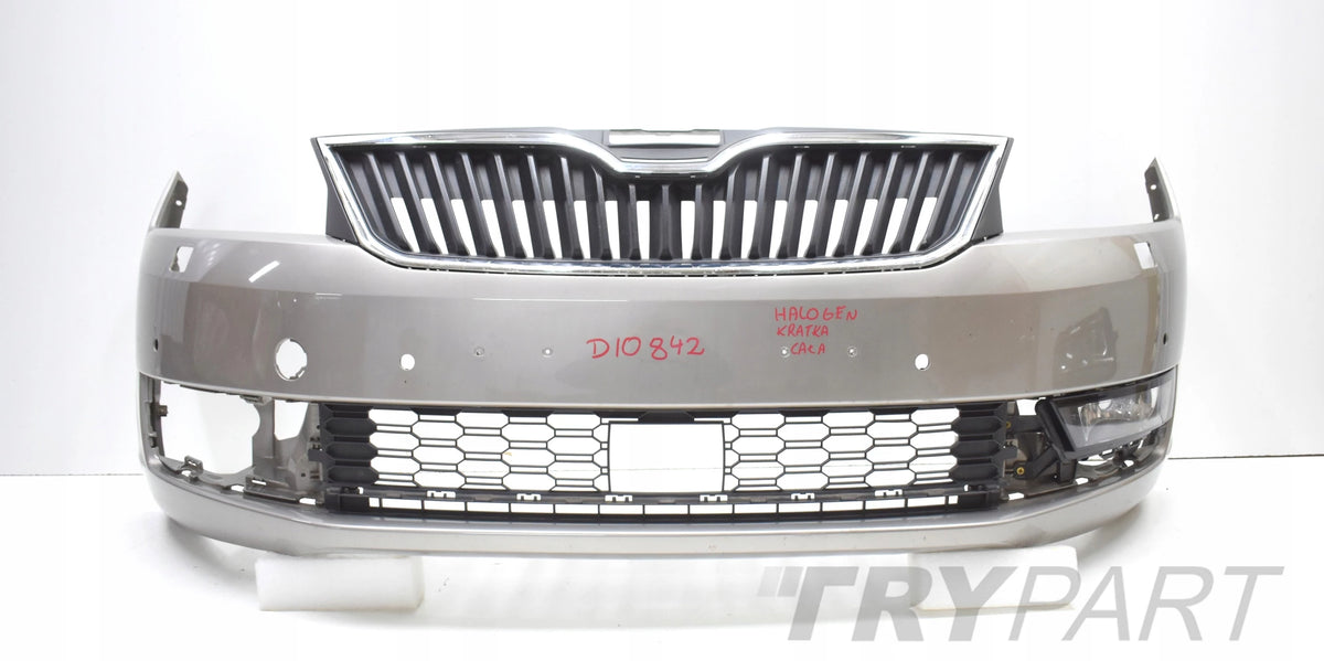 SKODA RAPID 5JA FRONT BUMPER ORG
