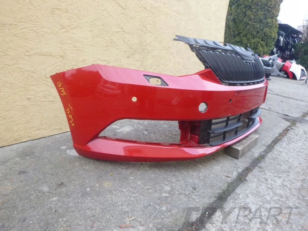 SKODA FABIA 3 III 6V0 14- Front Bumper