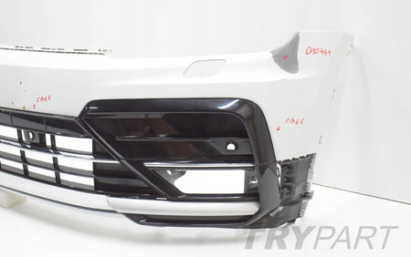 VW TIGUAN II 5NA R LINE FRONT BUMPER ORG + GRILLES