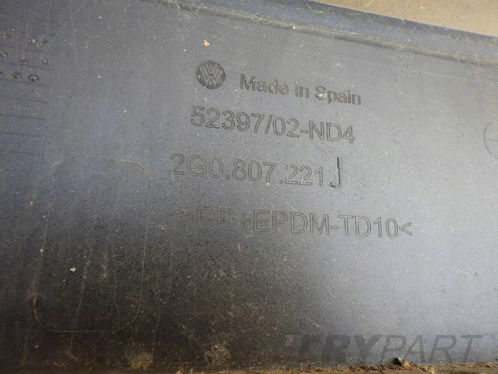 VW POLO VI 6 2G 2GS GTI R LINE 17- front bumper