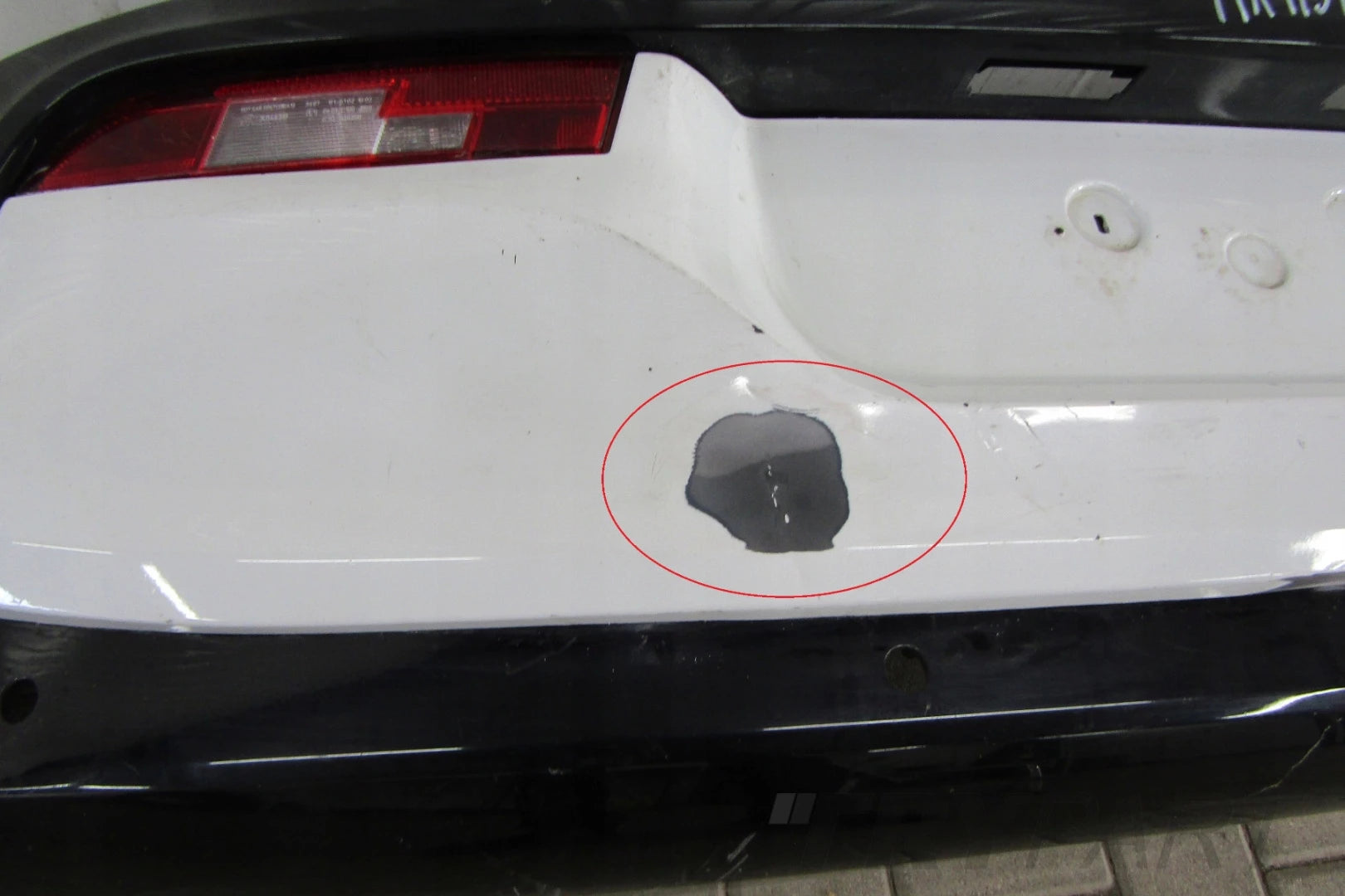 Rear bumper BMW I3 Lift 17-