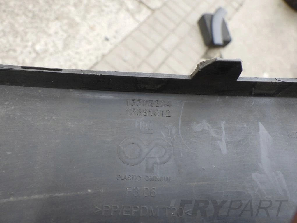 OPEL ASTRA 4 IV J LIFT 11- Front Bumper Trim