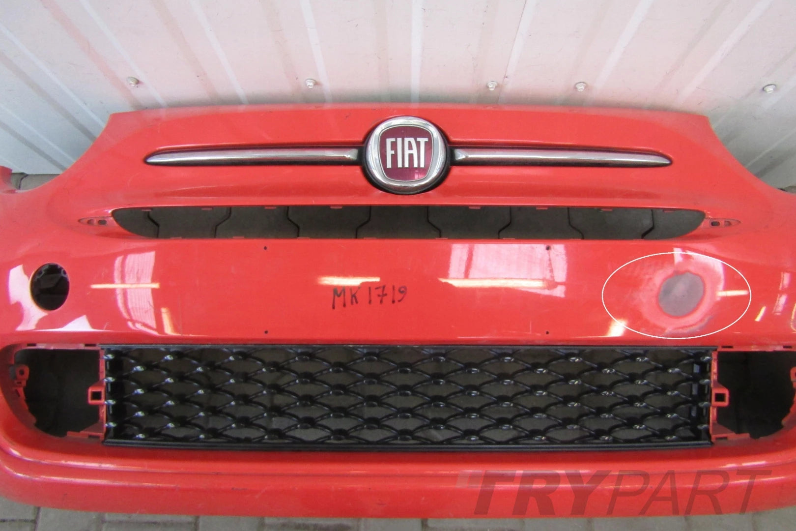 Front Bumper for Fiat 500 Lift 15-