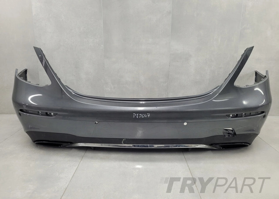 Rear bumper for Mercedes E-Class W213 Sedan AMG 15-20