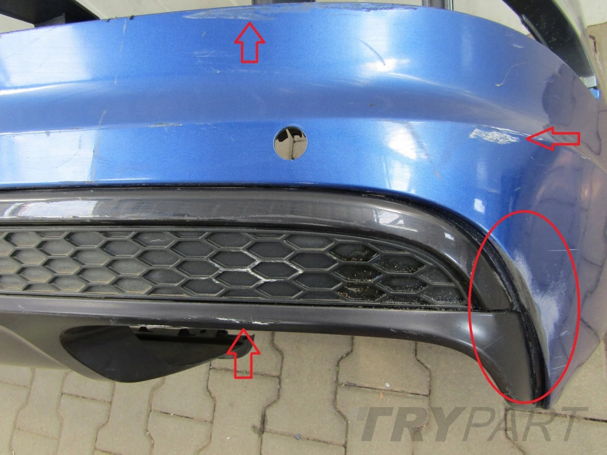 Rear bumper Audi Q7 4M0 S-Line 15-19