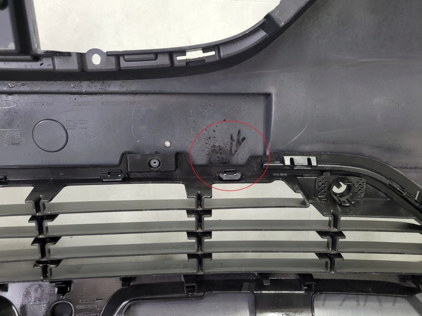 Front Bumper for Renault Kadjar Facelift 18-