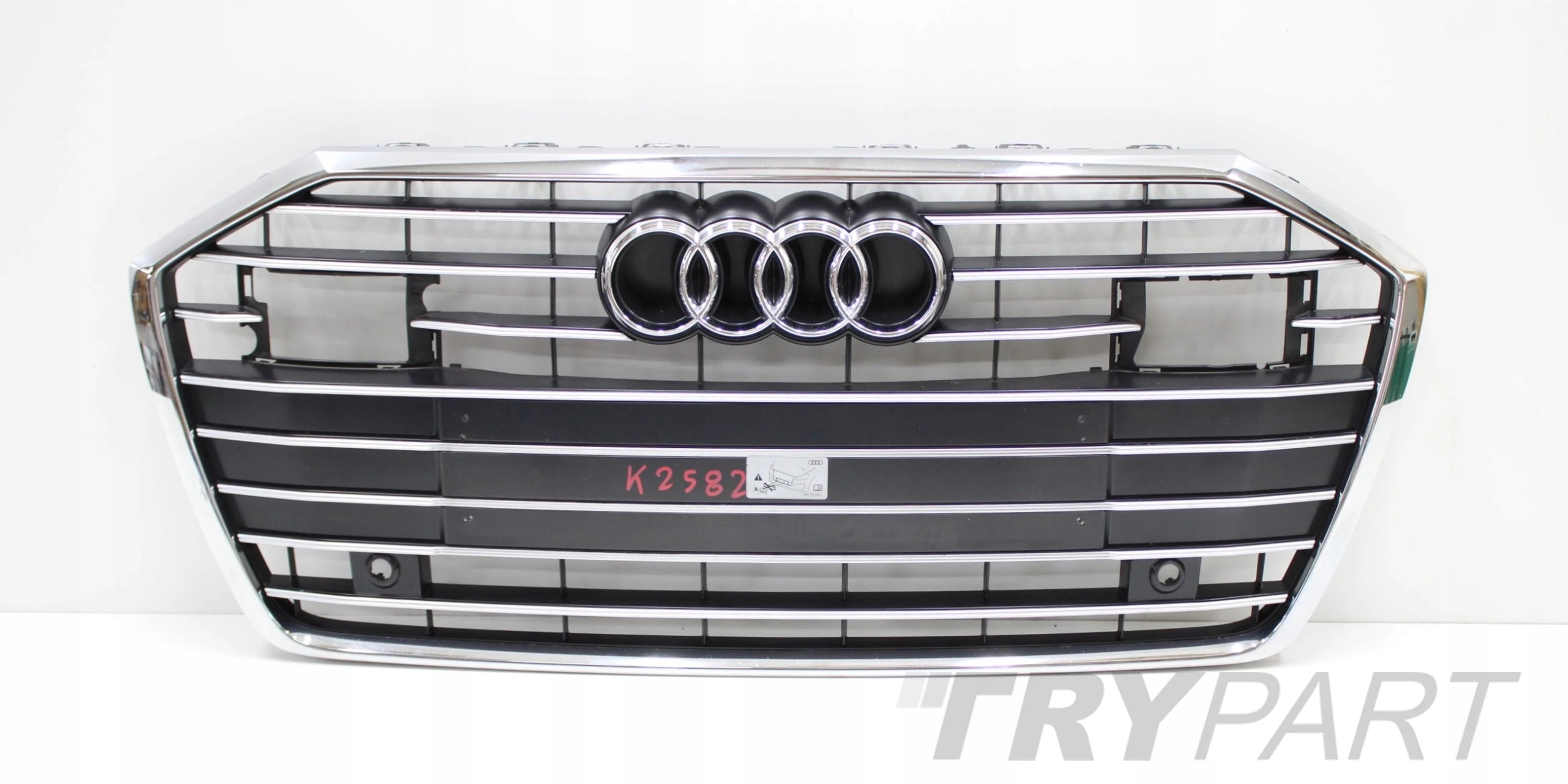 AUDI A6 C8 4K S LINE CHROM GRILLE FRONT BUMPER ORIGINAL 4K0853651