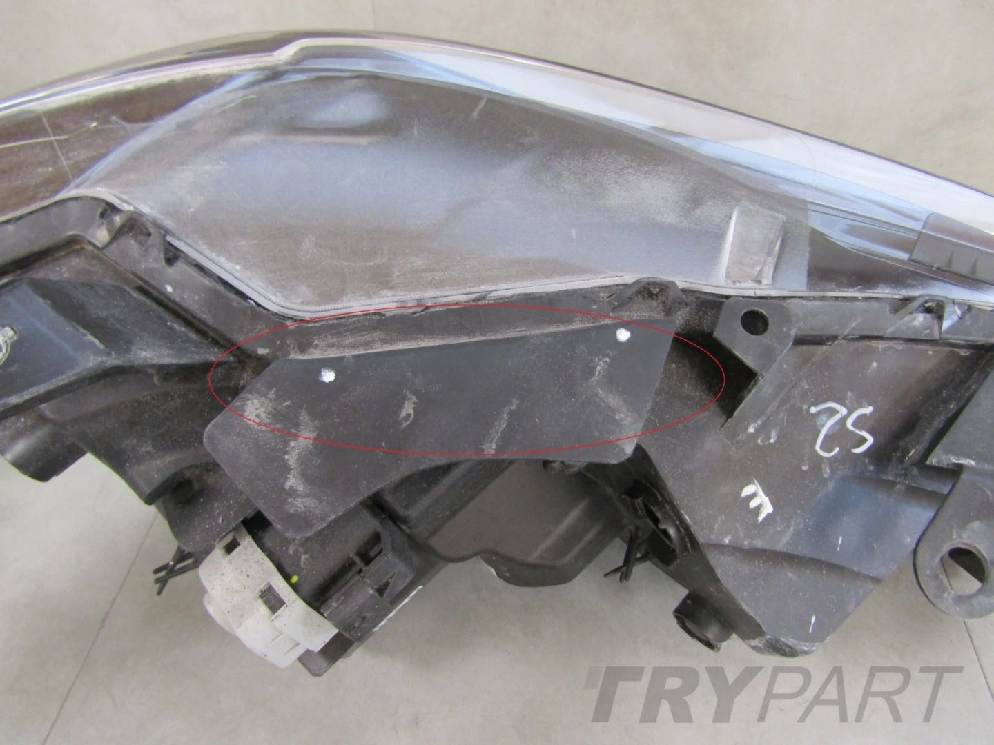HEADLAMP MAZDA CX5 CX 5 II GRAY MOTOR LED 17-21 LH LEFT K124-5104