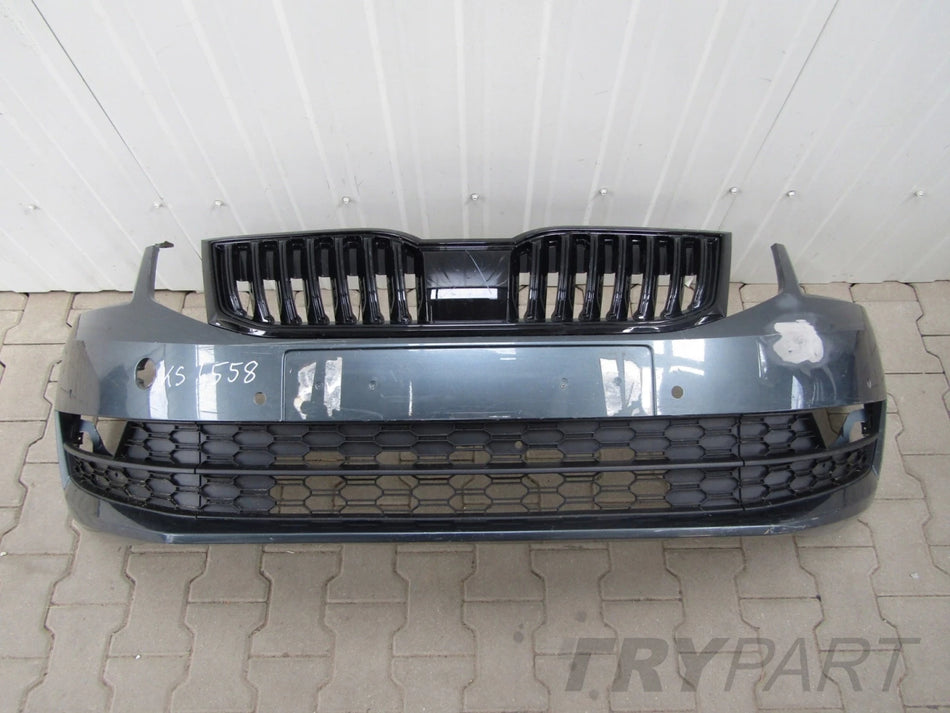Front Bumper for Skoda Octavia 3 III Lift 5E0 16-