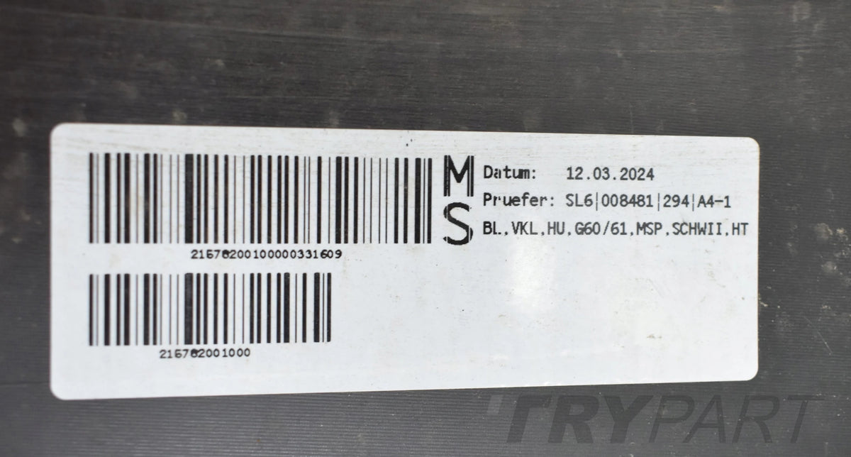 BMW 5 G60 M PACKAGE REAR BUMPER - ORIGINAL
