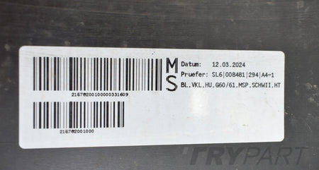 BMW 5 G60 M PACKAGE REAR BUMPER - ORIGINAL