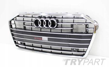 AUDI A6 C8 4K S LINE CHROM GRILLE FRONT BUMPER ORIGINAL 4K0853651