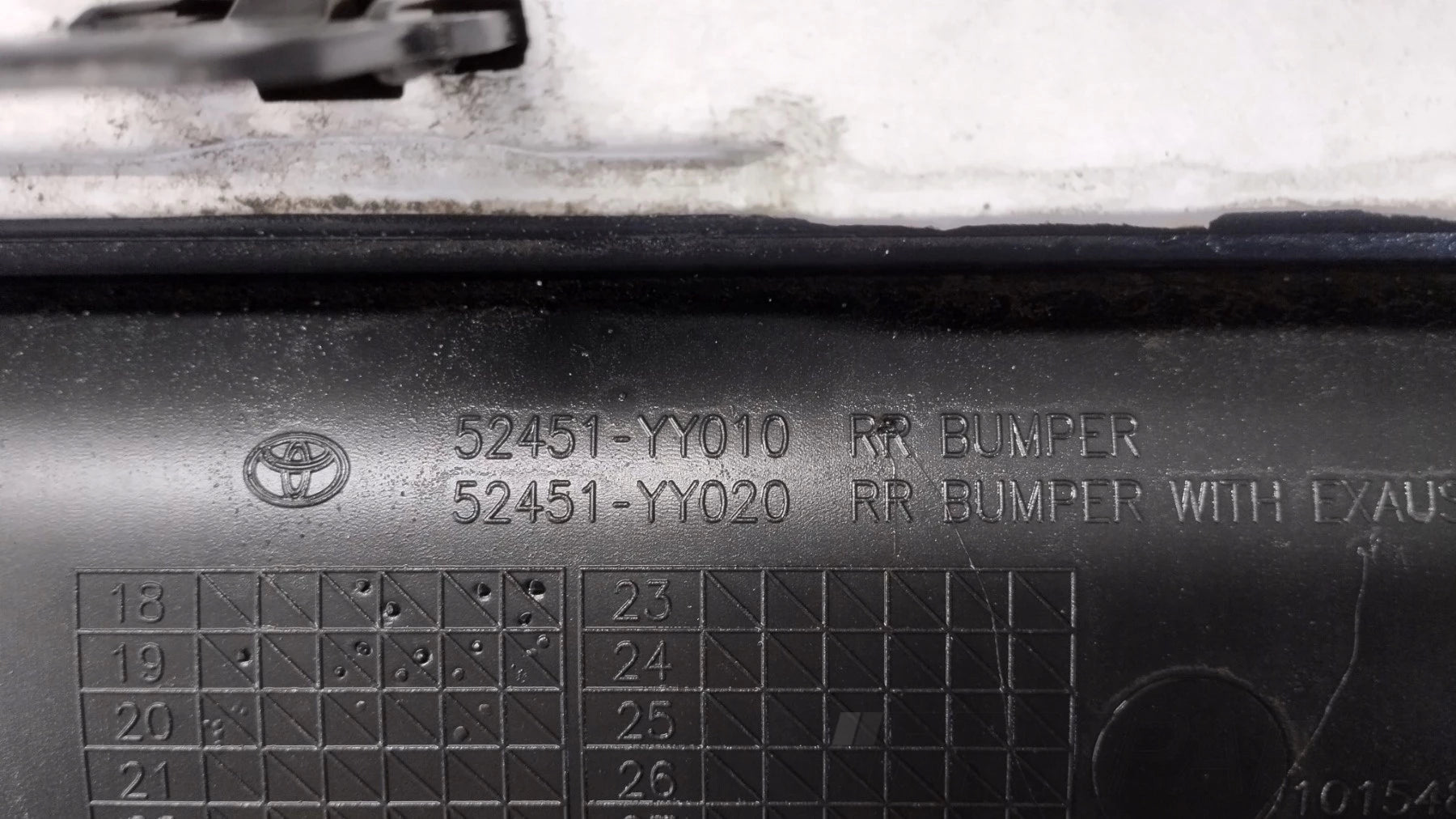Rear Bumper Toyota Corolla 12 XII E21 TREK KOMBI 19-