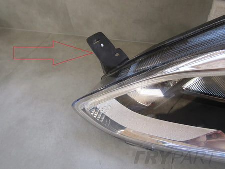 FRONT HEADLIGHT FORD FIESTA MK8 LED LENS 17-21 LH