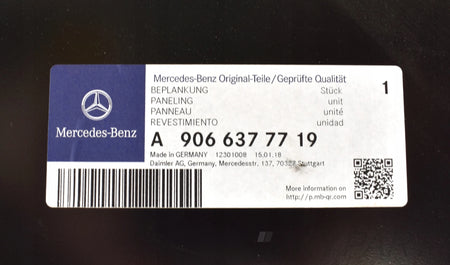 MERCEDES SPRINTER W906 LEFT FRONT FENDER ORG NEW