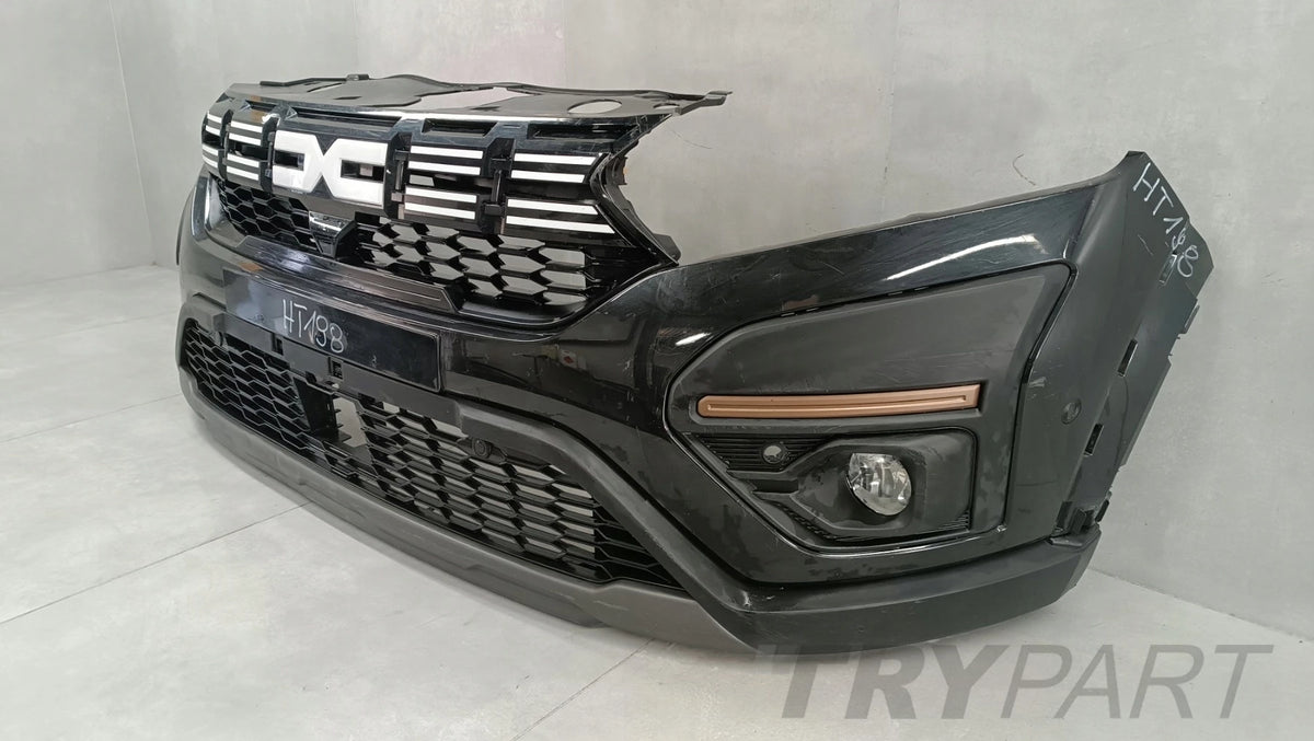 FRONT BUMPER DACIA SANDERO III STEPWAY lift 22-25 / + FOG LIGHTS + W