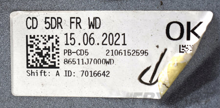 KIA CEED III 3 FRONT BUMPER ORIGINAL + LOWER PART