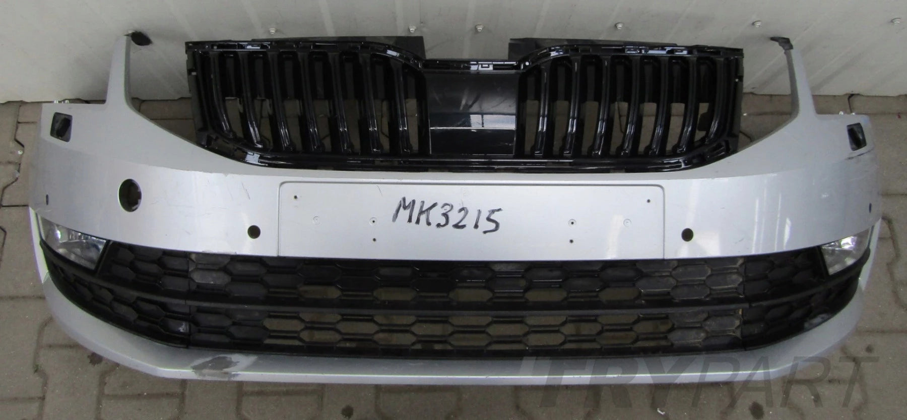 Front Bumper for Skoda Octavia 3 III 5E0 Lift 16-