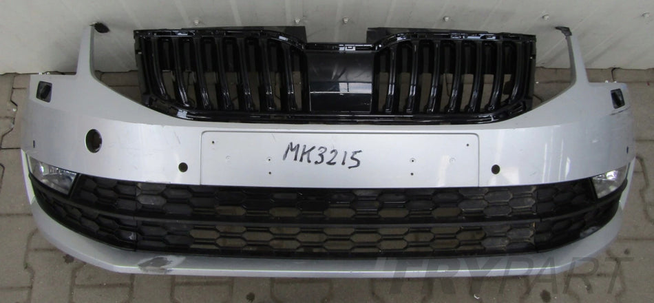 Front Bumper for Skoda Octavia 3 III 5E0 Lift 16-