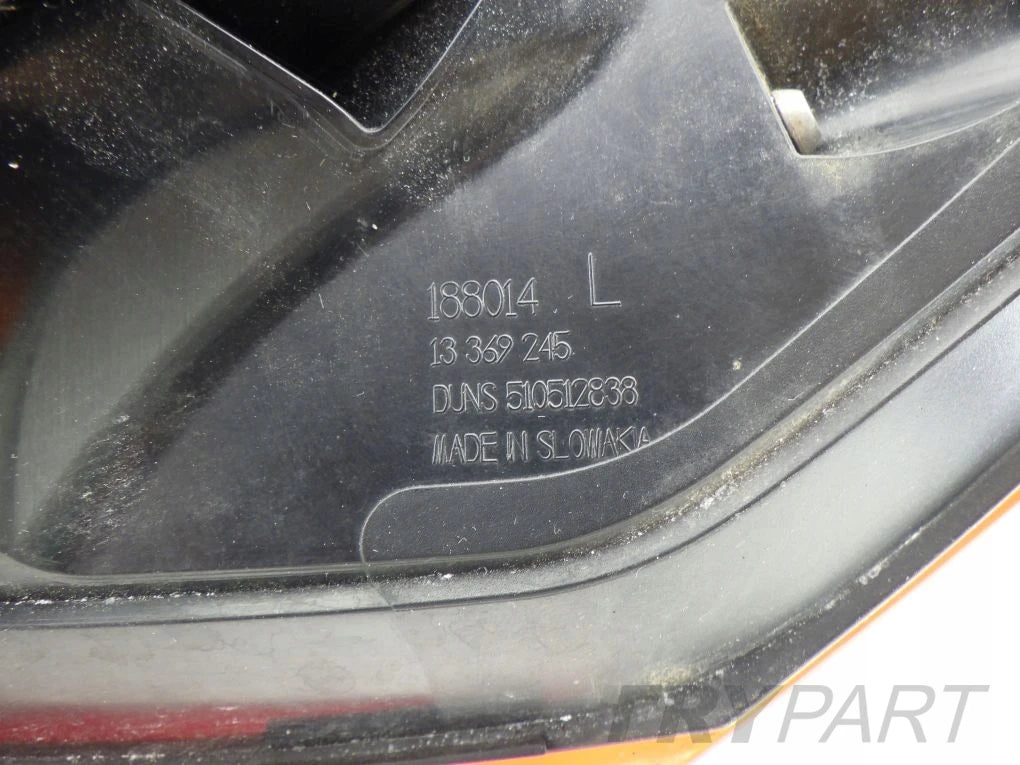 OPEL CASCADA left rear lamp