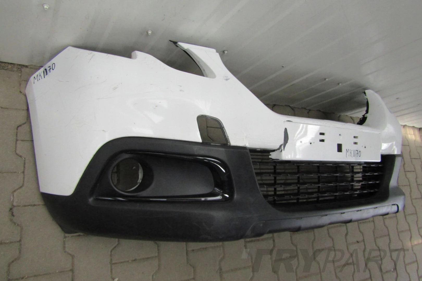 Front Bumper Compatible with Peugeot 2008 I 13-16