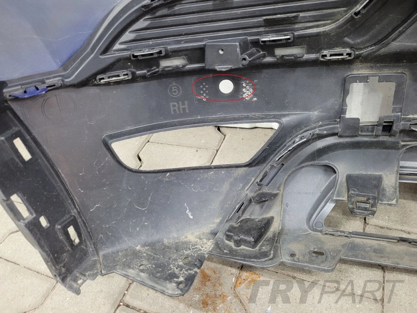 Rear Bumper Renault Captur II 2 RS LINE 19-