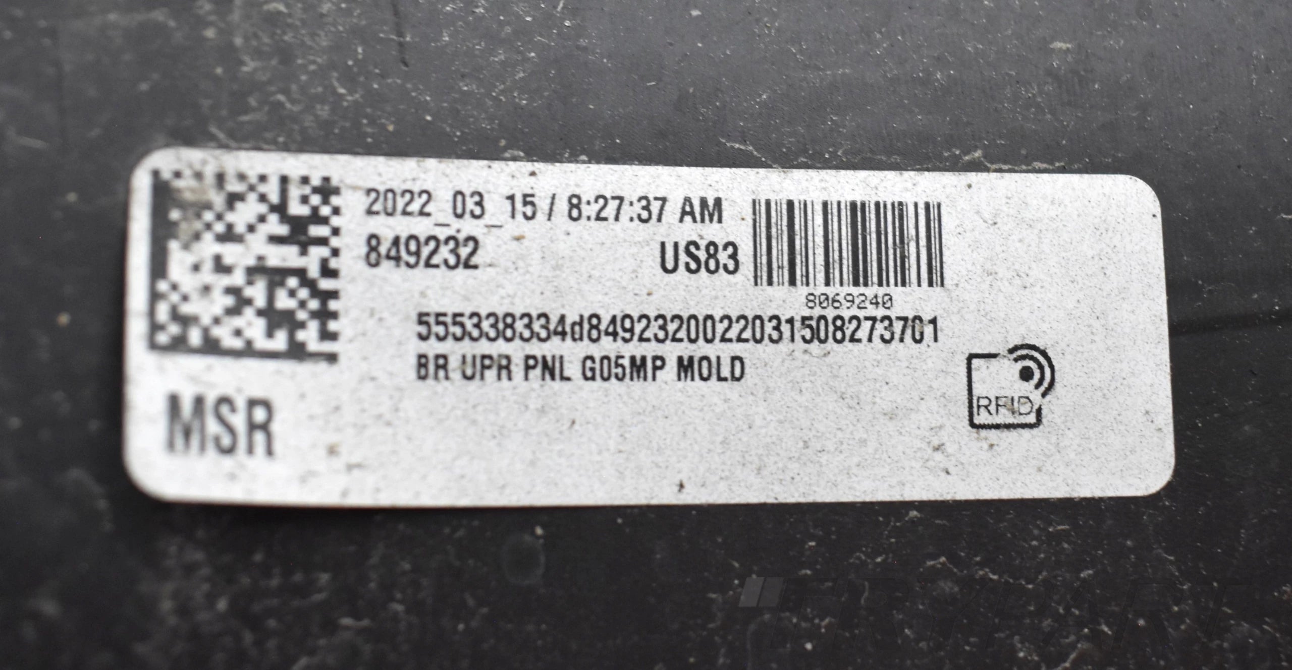 BMW X5 G05 M PACKAGE REAR BUMPER ORIGINAL + BOTTOM