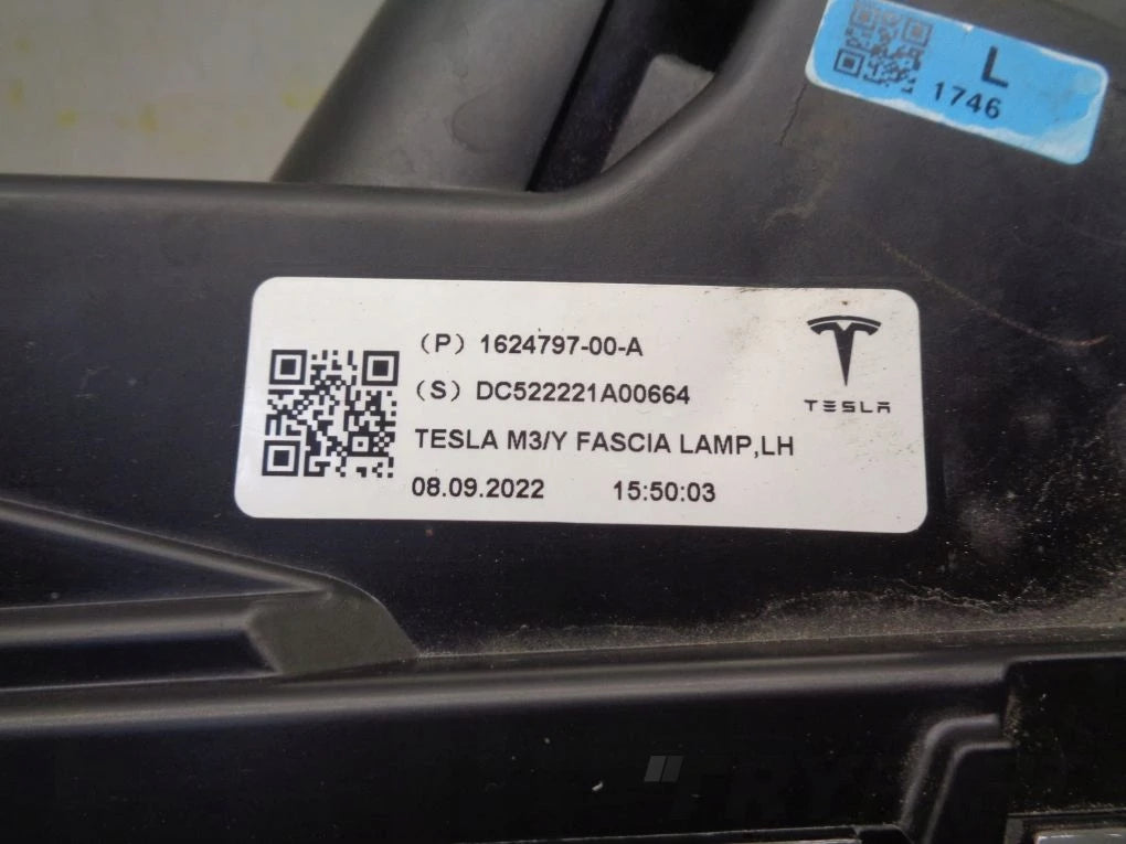 TESLA MODEL 3 Y III HALOGEN LED DRL LEFT