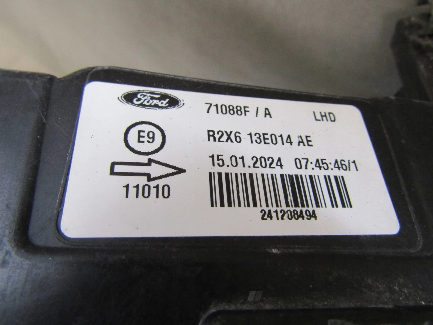 Ford Transit Courier MK3 Front Lamp STANDARD 23- RH R2X6 13E014 AE