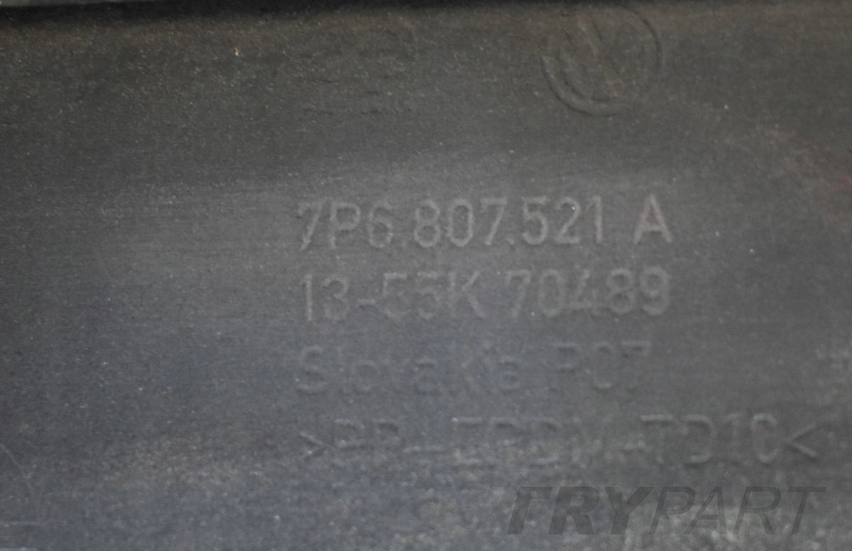 VW TOUAREG II 7L6 REAR BUMPER ORIG. + SHEET METAL