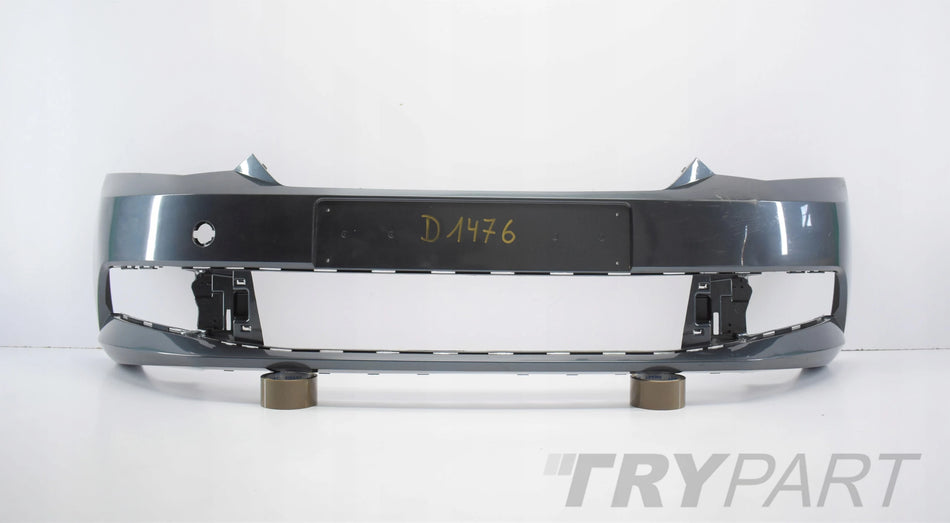 SKODA FABIA III 6V FRONT BUMPER SUPER CONDITION ORG!