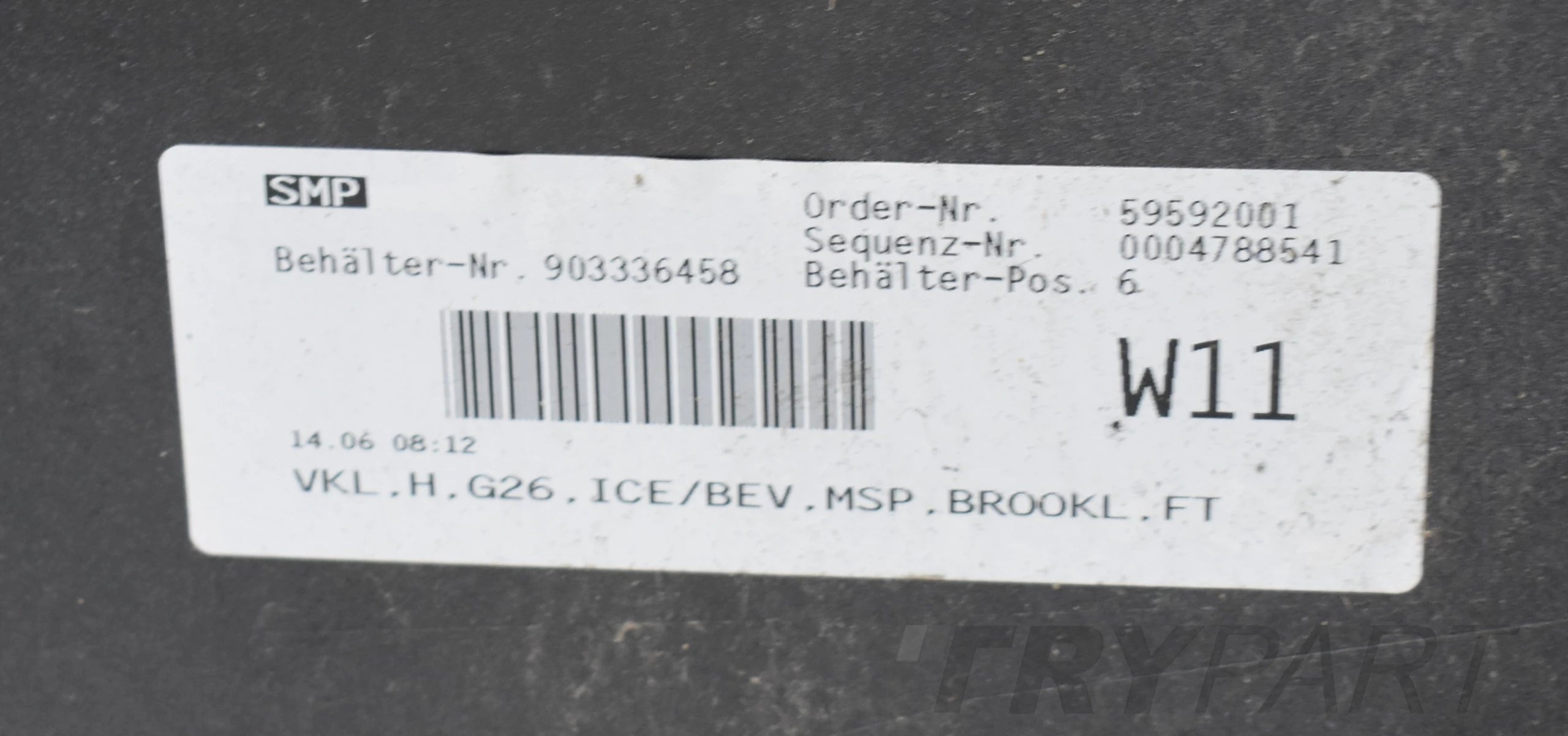 BMW 4 G26 M Sport Package Rear Bumper Original + Lower Section