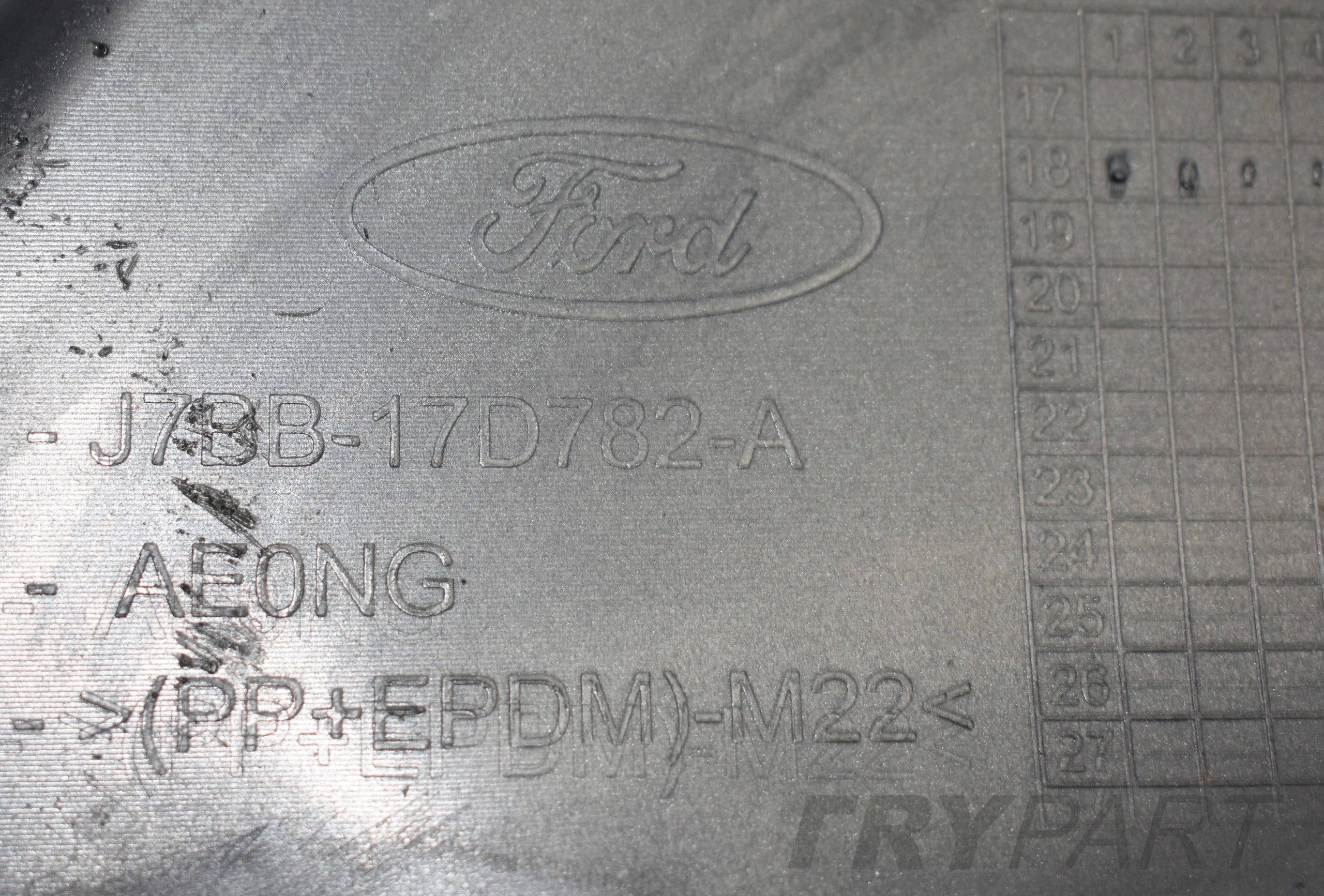 FORD KA PLUS + LIFT REAR BUMPER ORG