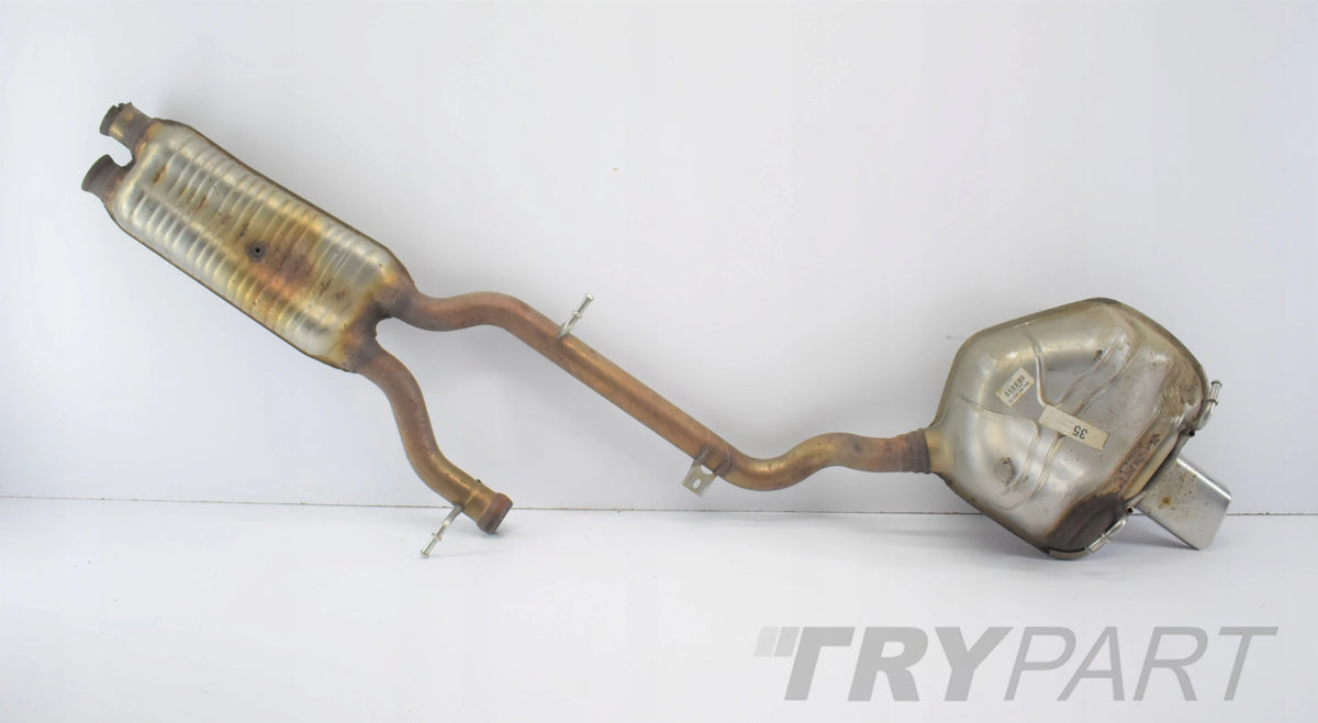MERCEDES GLK W204 EXHAUST MUFFLER END ORIGINAL FULL
