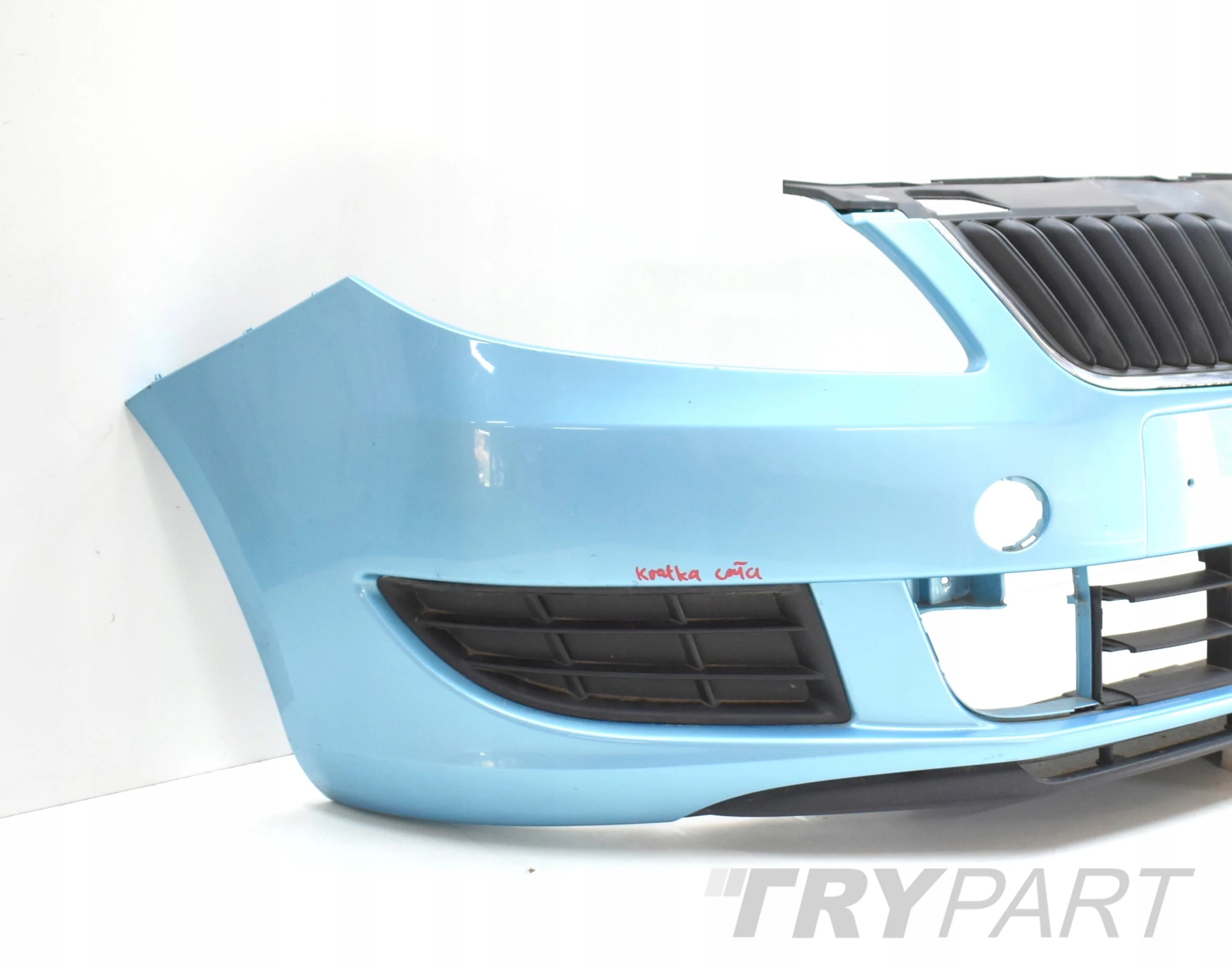SKODA FABIA II FACELIFT 5J FRONT BUMPER + GRILLE + VENTS
