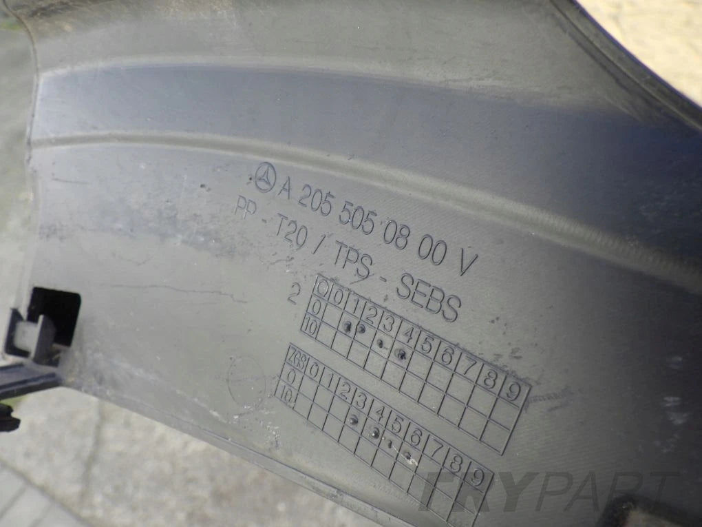 MERCEDES C CLASS 205 W205 Front Bumper Cover Trim