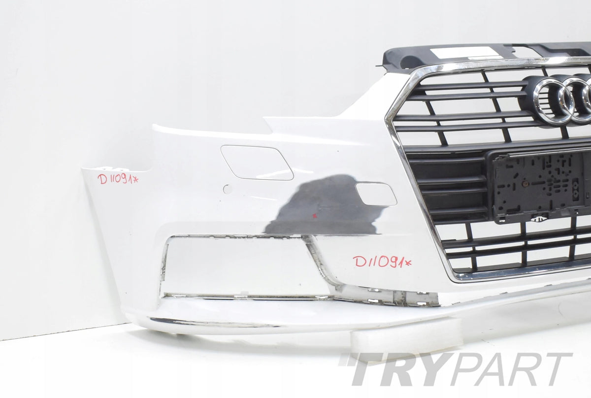 AUDI A3 8V3 LIFT SPORTBACK FRONT BUMPER ORG + GRILLE