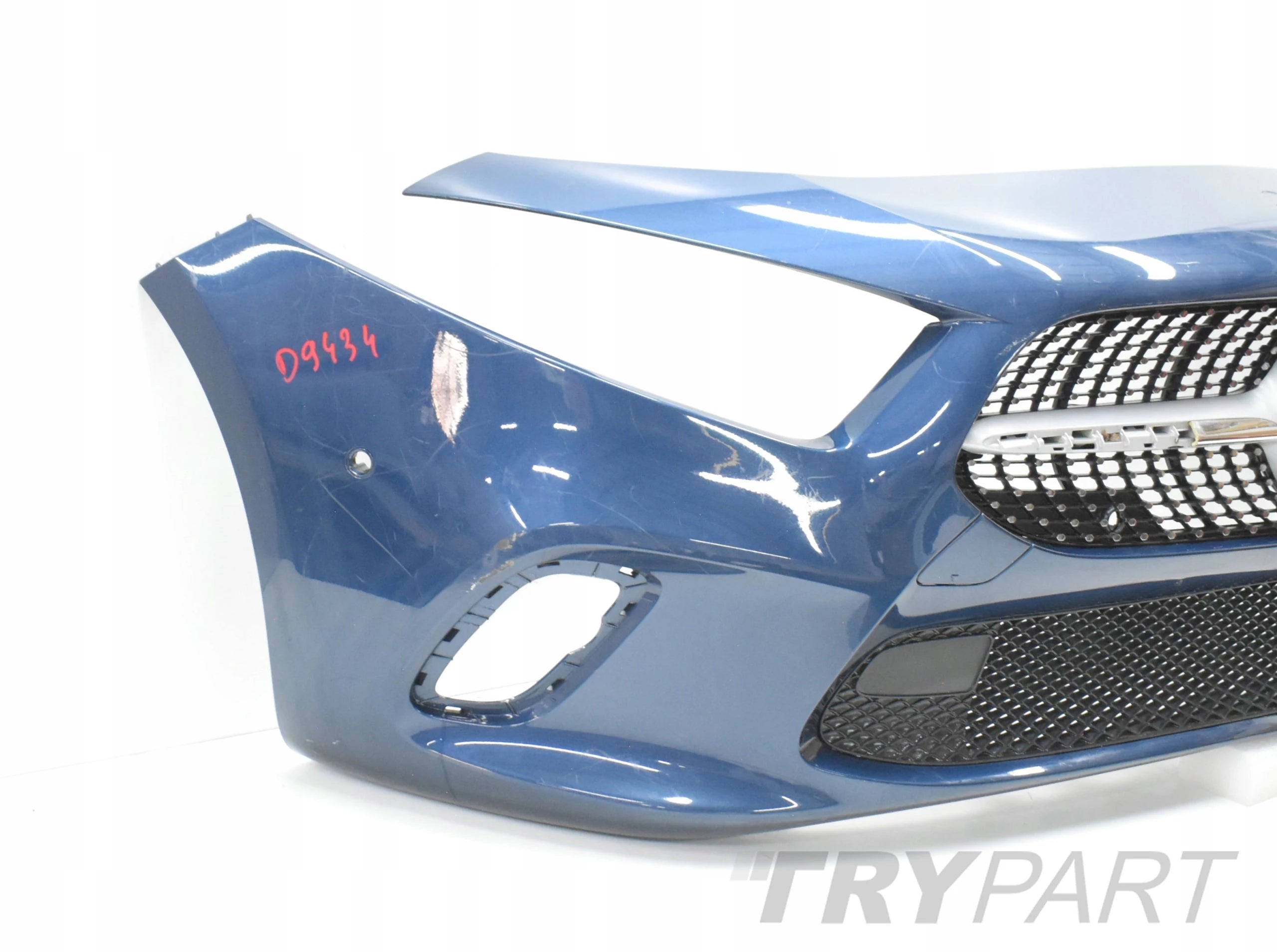 MERCEDES A-CLASS W177 FRONT BUMPER + GRILLE + VENTS
