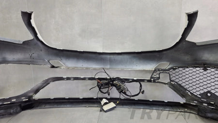 Front bumper Mercedes GLS X166 63 AMG 15-19 / + camera + radars