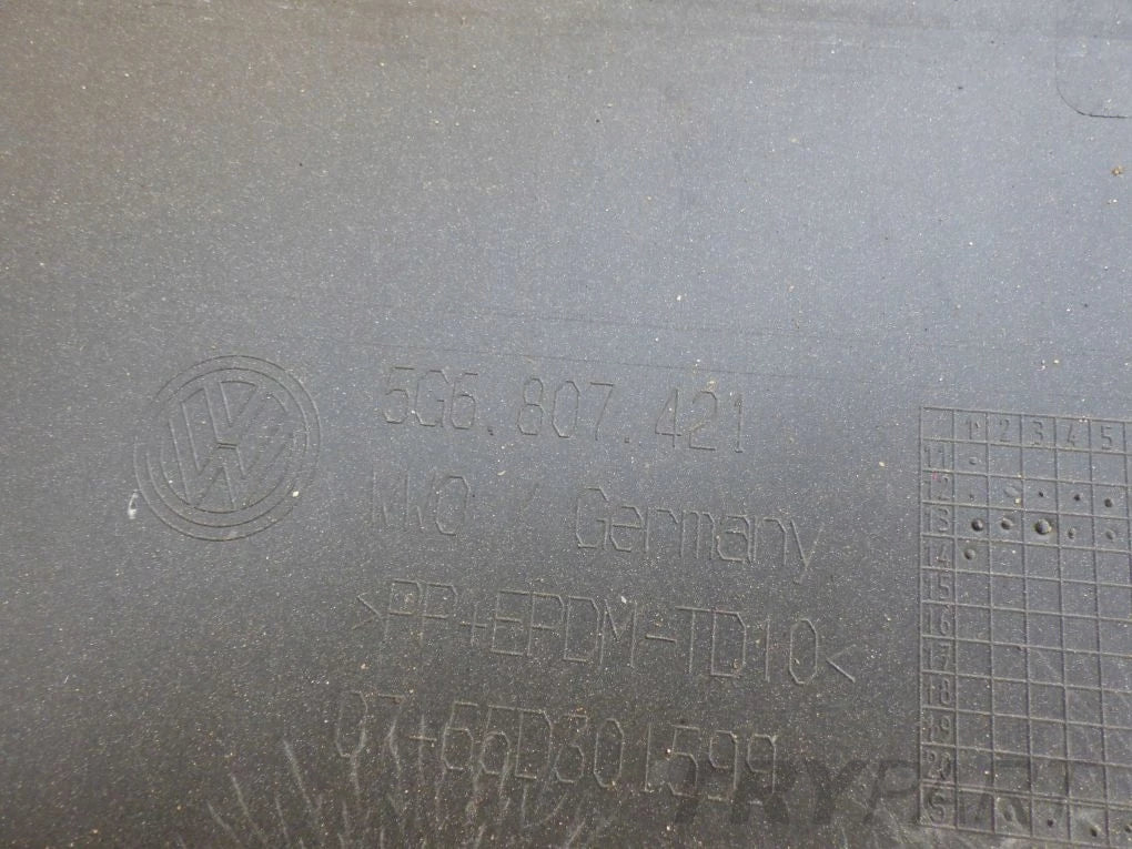 VW GOLF VII 7 5G6 12- Rear bumper