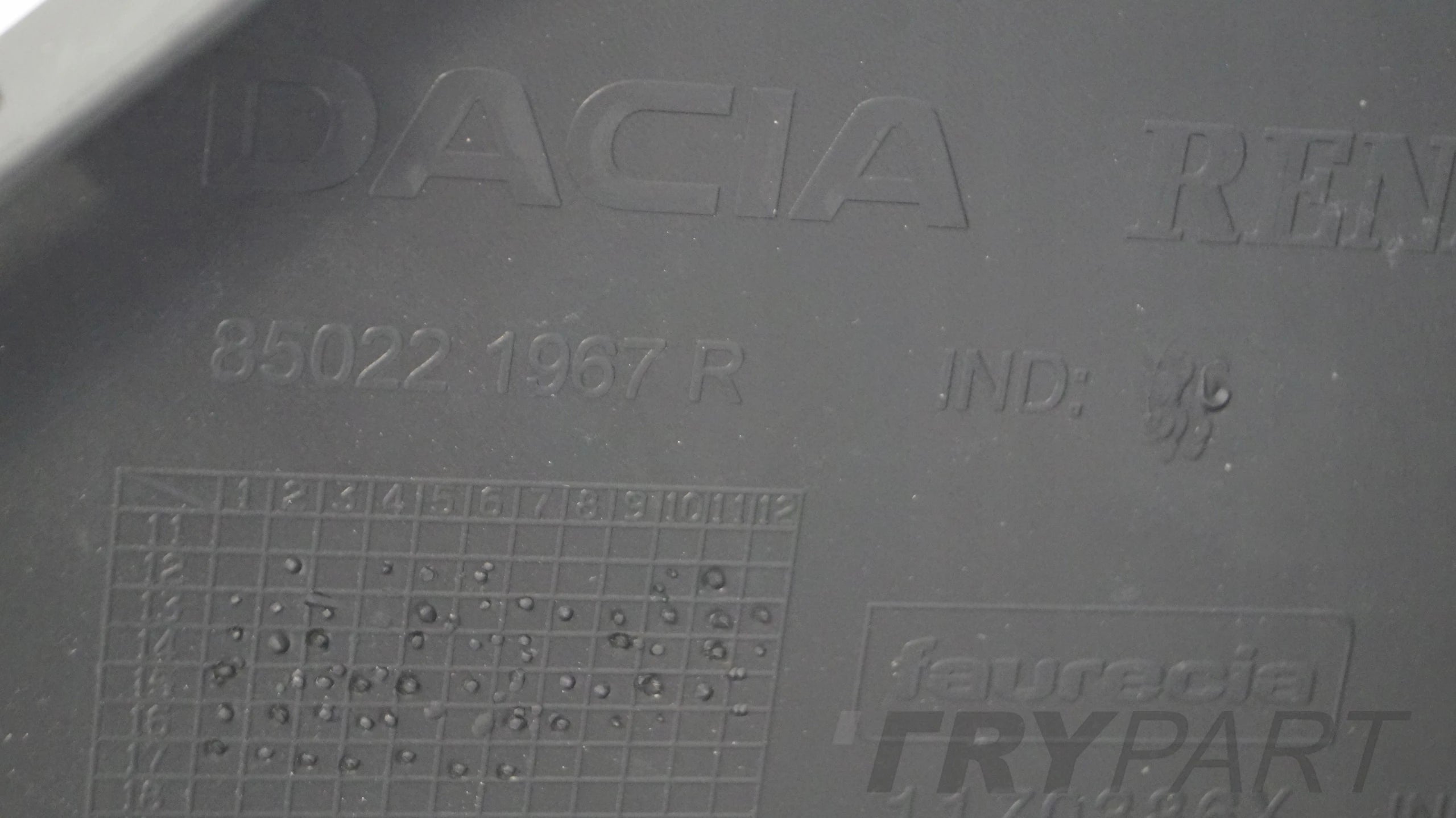 DACIA SANDERO II 2 12-17 FACTORY NEW REAR BUMPER OE ORIGINAL