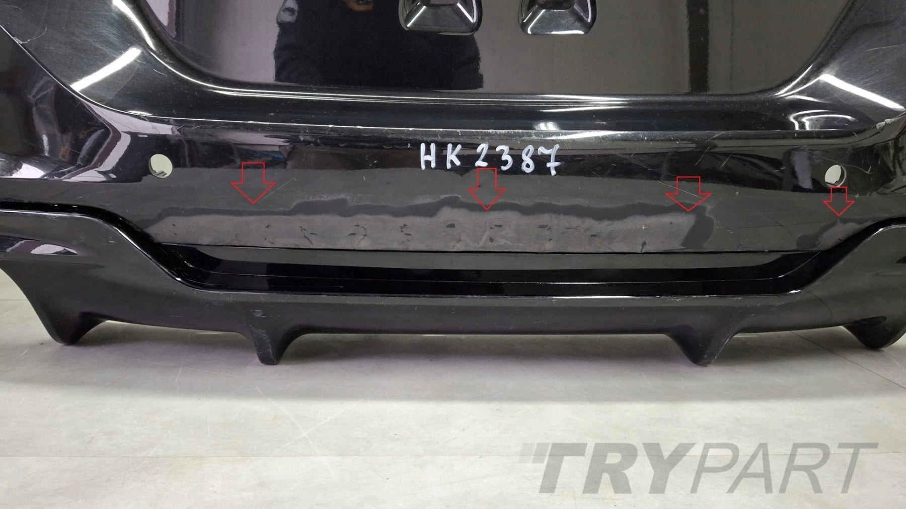 Rear bumper for BMW M8 F91 F92 18-26