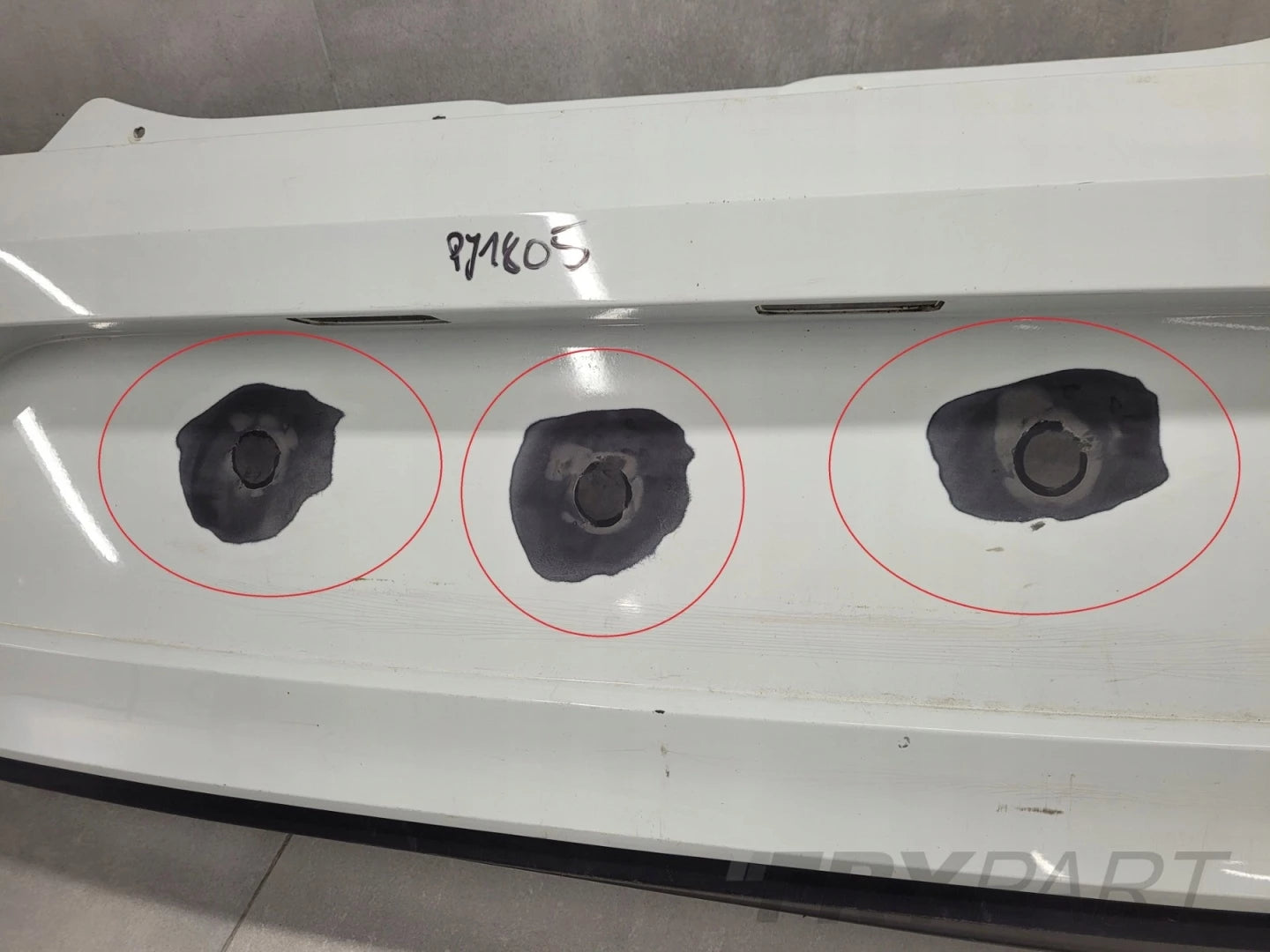 Rear Bumper VW UP 1S6 Lift 16-