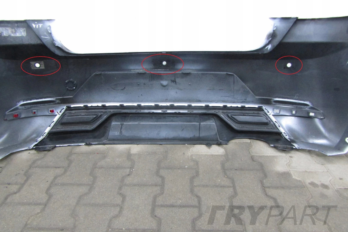 Rear Bumper Seat Ibiza 6F0 FR 17- Gloss Black Diffuser