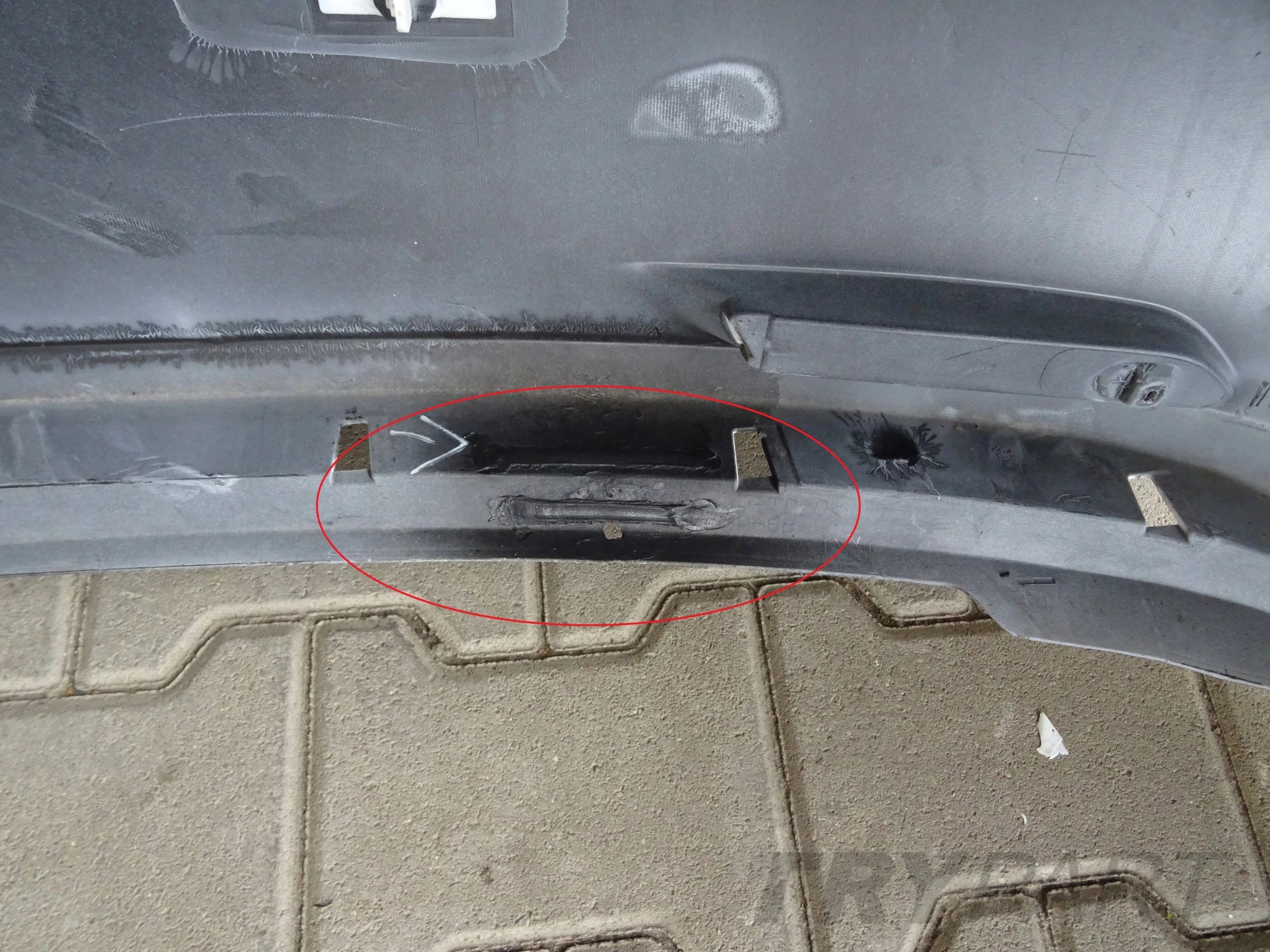 Rear Bumper for LEXUS RC F-SPORT