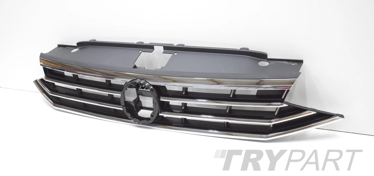 VW PASSAT B8 LIFT 3G0 R LINE CHROME BUMPER GRILLE ORG