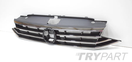 VW PASSAT B8 LIFT 3G0 R LINE CHROME BUMPER GRILLE ORG