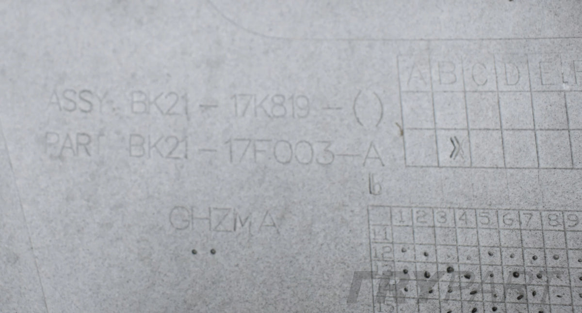 FORD TRANSIT CUSTOM FRONT BUMPER ORIG 12-18